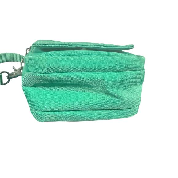 Baggallini Wallet Crossbody Organizer Convertible Waist Belt Hip Bag Kelly Green - Picture 3 of 10